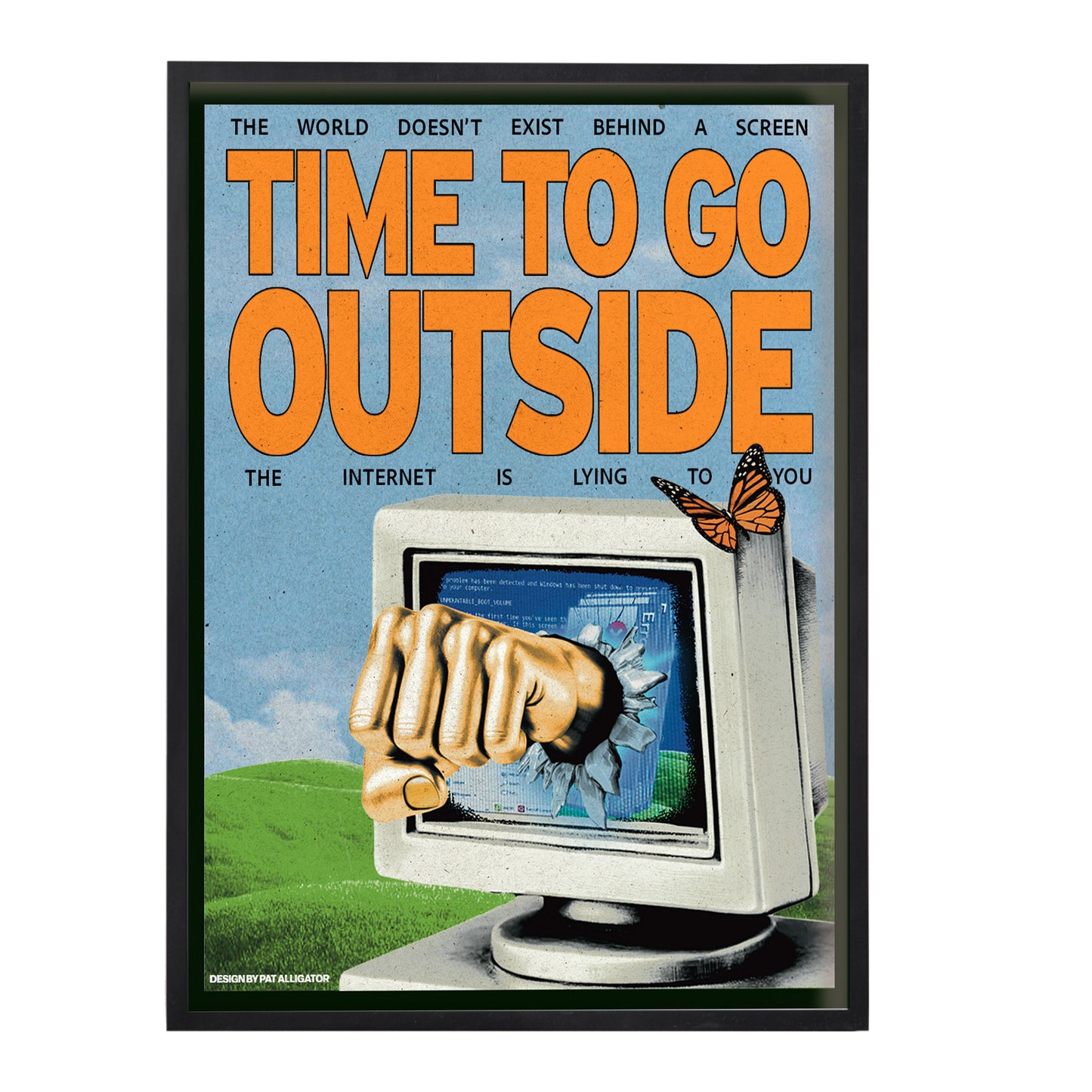 TIME TO GO OUTSIDE